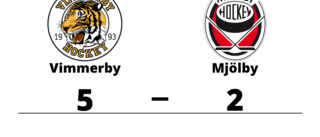Förlust för Mjölby mot Vimmerby med 2-5