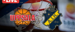 Uppsala basket mötte AIK på hemmaplan