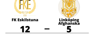 Storförlust för Linköping Afghanska - 5-12 mot FK Eskilstuna