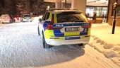 Stor polisinsats på Luleå Airport