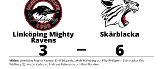Förlust på hemmaplan för Linköping Mighty Ravens mot Skärblacka