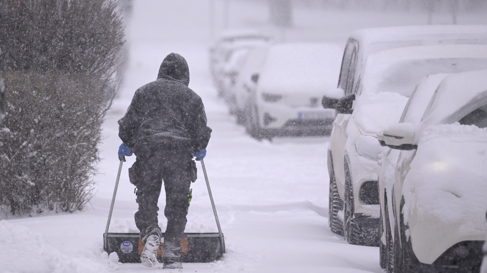 SMHI varnar: Mer snö under helgen
