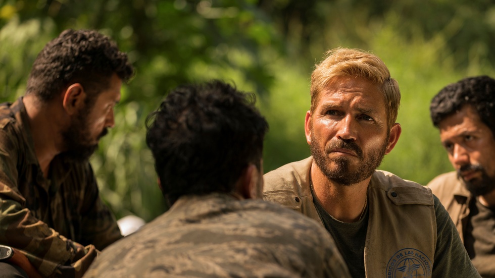 Jim Caviezel spelar agenten Tim Ballard, som bestämmer sig för att rusa till Colombia för att rädda barn från människohandel. Pressbild.