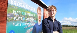 Ung och kaxig i valet – Teodor satsar på personkampanj