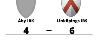 Linköpings IBS vann borta mot Åby IBK