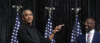 Obama draghjälp för Warnock i Georgia