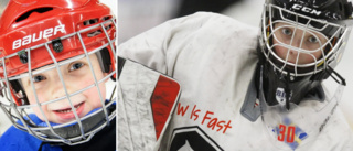 Anton, 13, började spela hockey som tvååring – drömmer om SHL