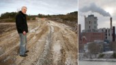 Avfall från Cementa har plöjts ner i väg vid Hästnäs