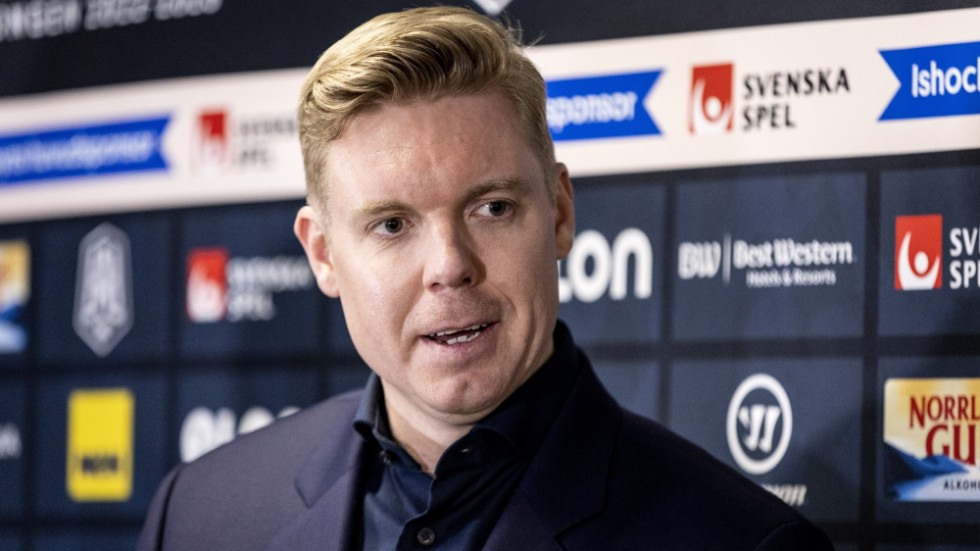 Anton Blomqvist är ny huvudtränare för HV71. Arkivbild.