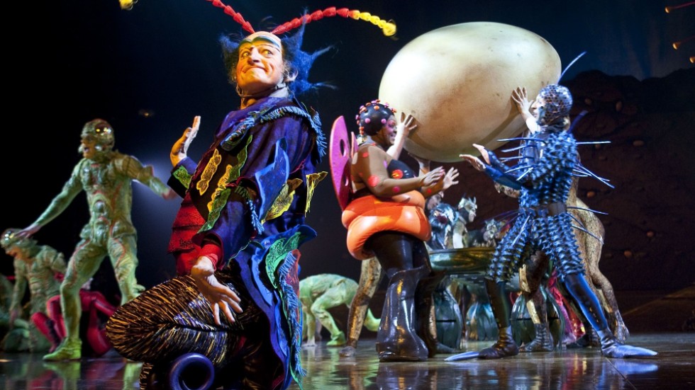 Cirque du Soleil tar föreställningen "Ovo" till Sverige i vår. Arkivbild.