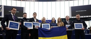 Ukrainska folket hyllades med Sacharovpriset