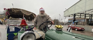 Traktortomten Clenn lägger luvan på hyllan – kör sin sista julmarknad ✓"Sorg i hjärtat" ✓Har inte rakat sig på 22 år