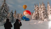 Spektakulärt rekordförsök i Luleå – går på lina mellan två ballonger • ”Årets Luleå on Ice påminner om ett kinderägg”