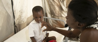 Haiti vädjar om stöd efter kolerautbrott