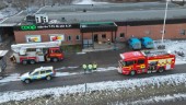 Ingen brand trots larm om rökutveckling