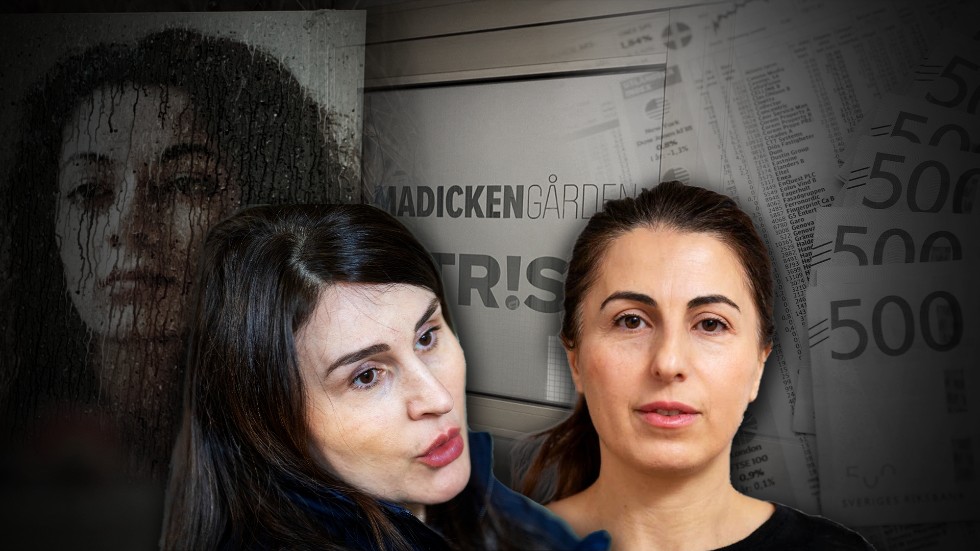 I en serie granskar UNT hur systrarna Talin Davidian och Mariet Ghadimi tagit skyddade boendet Madickengården från sin ideella förening Tris till ett aktiebolag, med mångmiljonvinst. Bilden är ett montage.