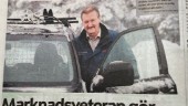 Ur arkivet: För 50:e året i rad åker Lars Södersten från Älvsbyn till Jokkmokks marknad. 