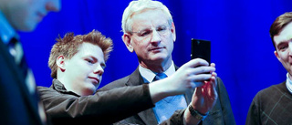 Carl Bildt i Luleå – då blir medierna maktens megafoner