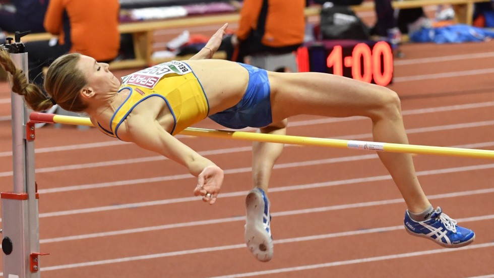 Emma Green, svensk mästare i höjdhopp, tävlar för att bli Sveriges nya mästerkock. Arkivbild.