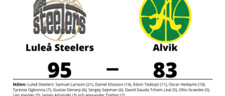 Luleå Steelers besegrade Alvik på hemmaplan