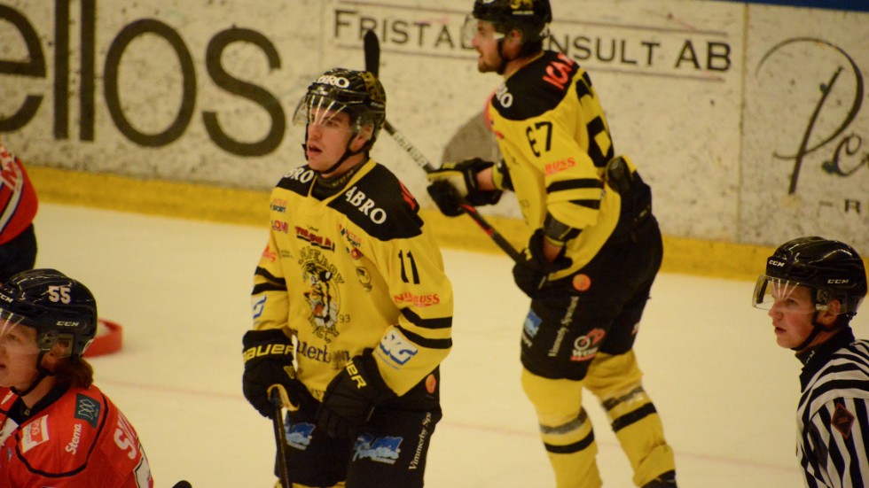 Det blev en tung kväll i Borås för Vimmerby Hockey.