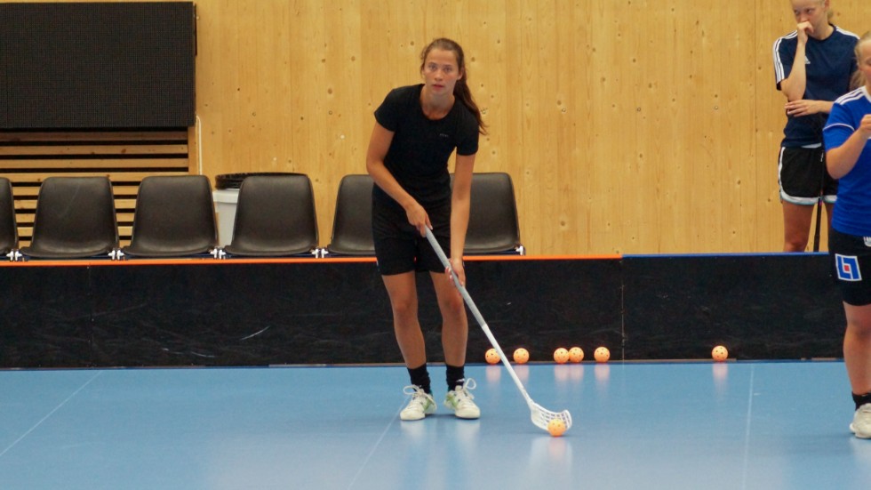 Natalie Hjertberg närmar sig spel efter fotskadan. 
