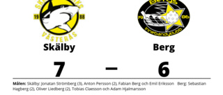 Berg föll i första matchen mot Skälby efter förlängningsdrama