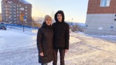  Yulia, 41, och Bohdan, 16, först av alla till Kiruna