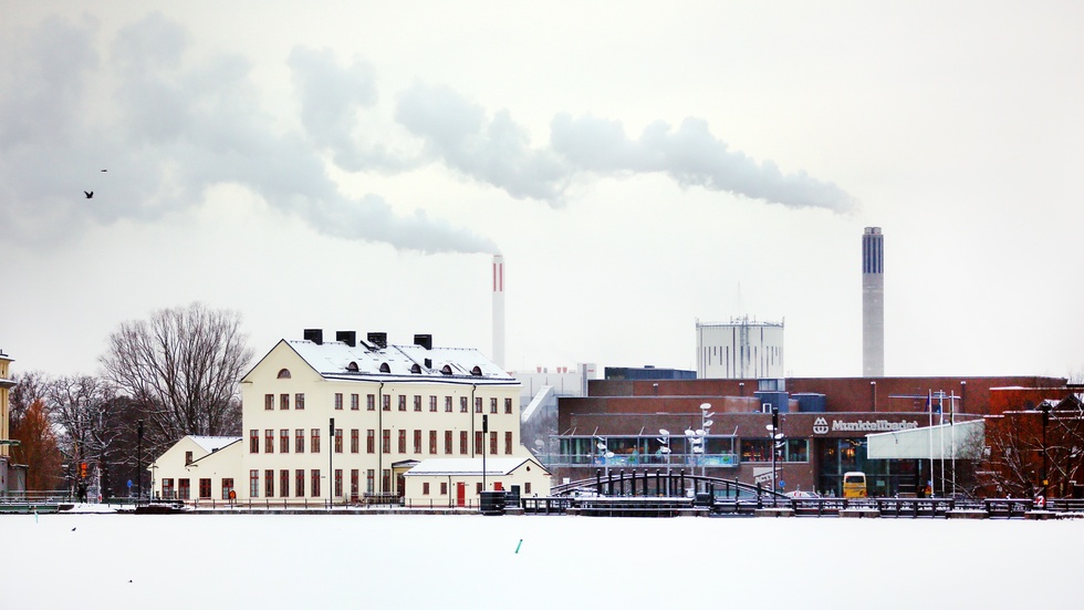Kraftvärmeverket i Eskilstuna.