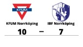 Seger för KFUM Norrköping hemma mot IBF Norrköping