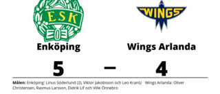 Enköping avgjorde i sista perioden och vann mot Wings Arlanda
