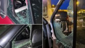 Stöldräd mot flera bilar under natten – eldsvåda vid carport: ✓"Hade kunnat bli en riktig brand" ✓Krossade rutor