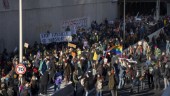 Klimataktivister blockerar infart till Haag