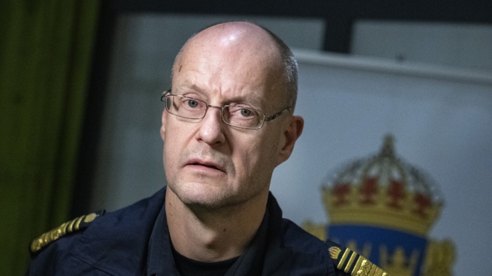 Mats Löfving, tidigare regionpolischef i Stockholm, blev 61 år. Arkivbild.