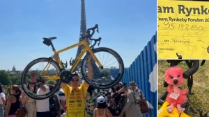 Hans, 63, klev av vd-stolen och cyklade 140 mil till Paris – Barncancerfonden fick 35 miljoner: "Jag gör om det"