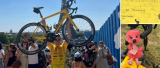 Hans, 63, klev av vd-stolen och cyklade 140 mil till Paris – Barncancerfonden fick 35 miljoner: "Jag gör om det"