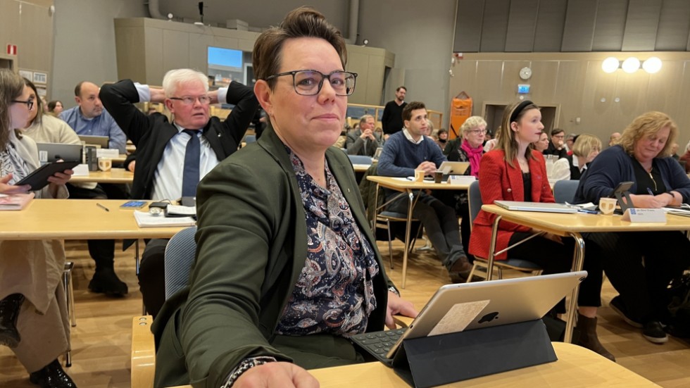 Marie Morell (M) är regionstyrelens ordförande och däremd den främsta mottagaren av budskapen från Vårdförbundets ordförande i Östergötland. 
