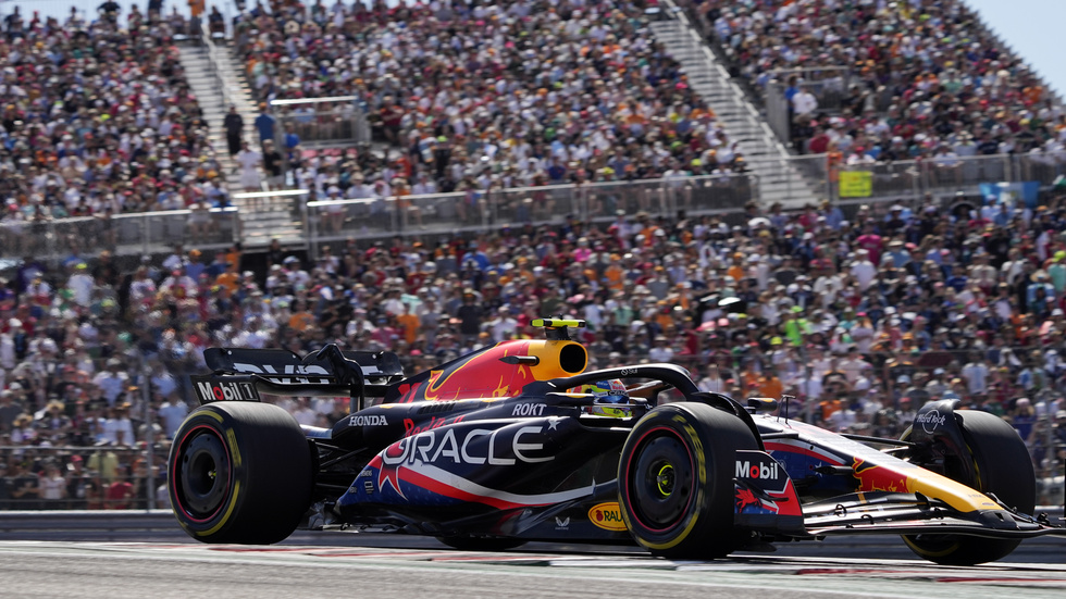 Max Verstappen tog sin 15:e seger för säsongen när han vann USA:s Grand Prix i Austin.
