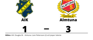Almtuna vände och vann mot AIK