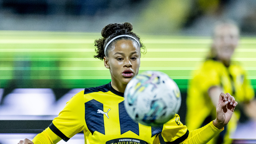 Tonåringen Felicia Schröder låg bakom allt när Häcken slog ut nederländska Twente på bortaplan (4–3 sammanlagt) och gick vidare till gruppspelet av Champions League. Arkivbild.