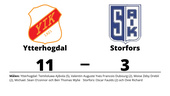 Storförlust för Storfors - 3-11 mot Ytterhogdal