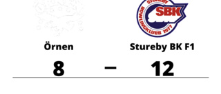Stureby BK F1 toppar tabellen efter seger