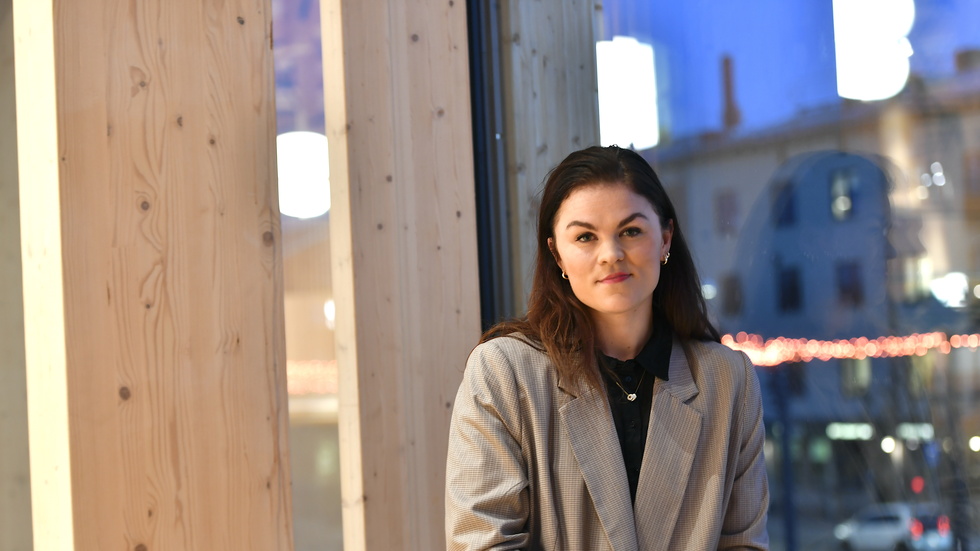 "If we are to take our proper place in this big world of culture, we need to be first with certain things," says Sofia Andersson Lundberg, program director at Sara kulturhus.