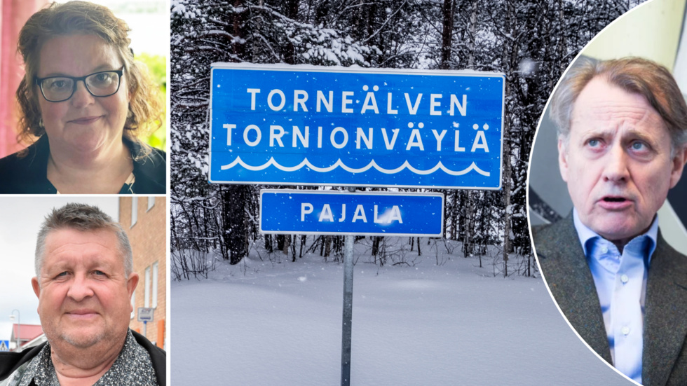 Kommunalråden Ulrica Hammarström (S), Pajala, och Tomas Mörtberg (C), Övertorneå, har anledning att läsa tidigare näringsministern Anders Sundströms bok.