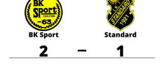 BK Sport vann hemma mot Standard