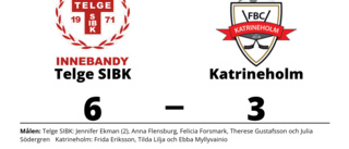 Katrineholm föll med 3-6 mot Telge SIBK