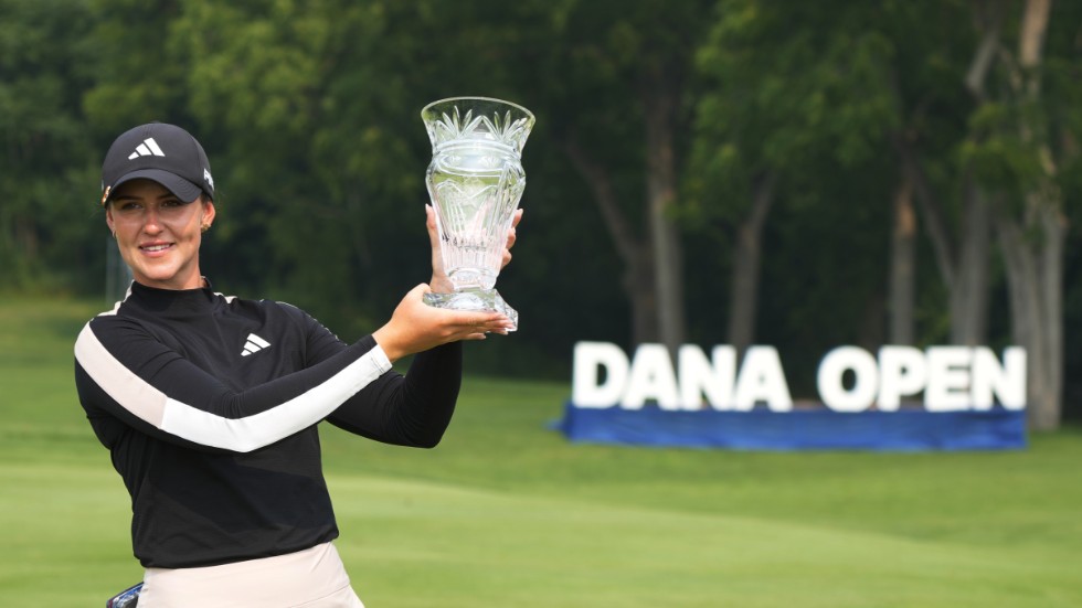 Linn Grant vann sig första titel på LPGA-touren förra helgen.