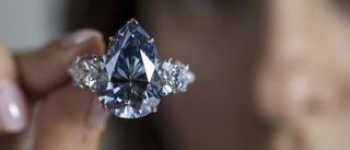 Blå diamant såld för halv miljard