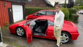 Marcus vårdar sin Ferrari – valde den på motorljudet