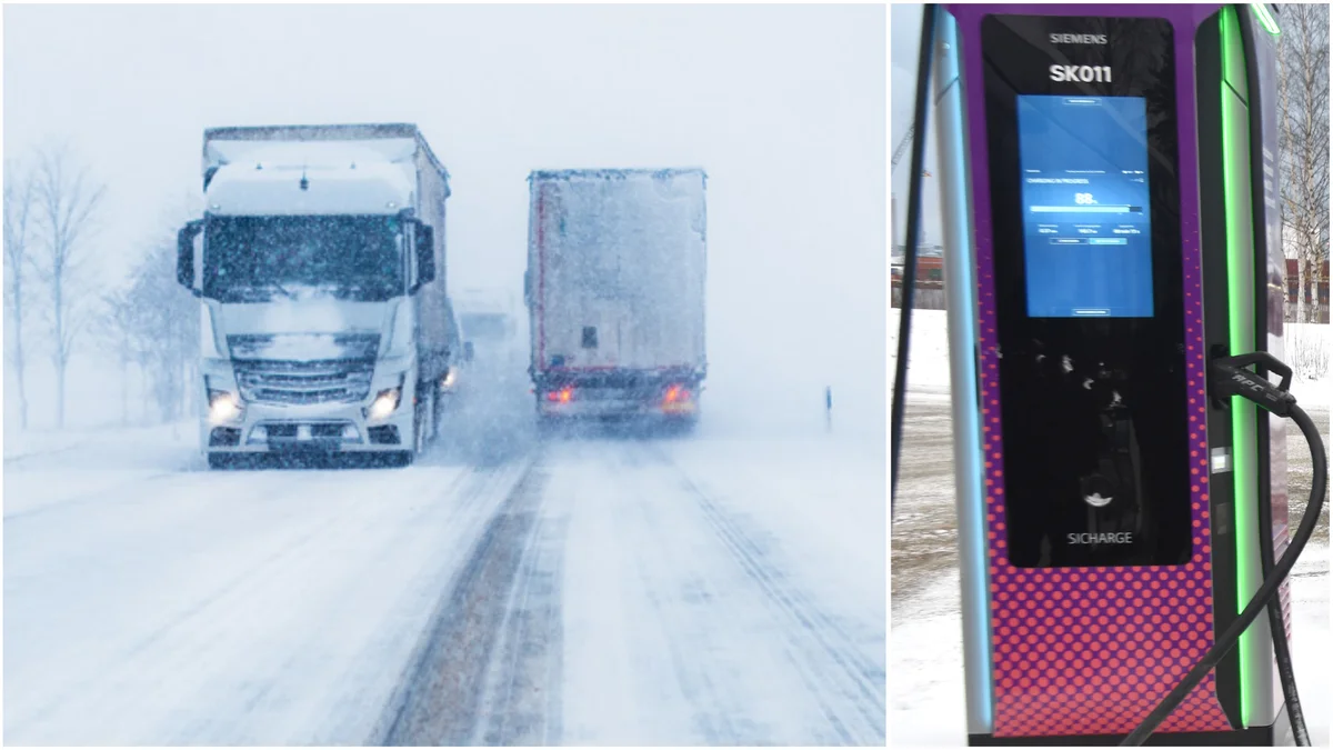Storsatsning på laddplatser för tunga fordon